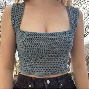 Handmade Crochet Crop Top